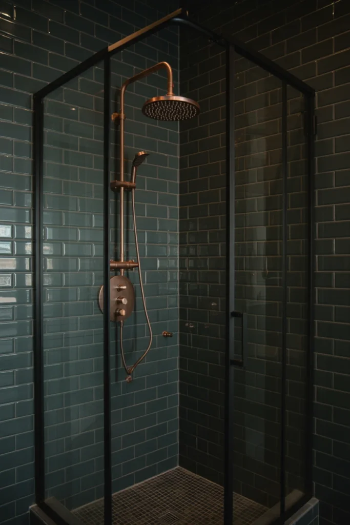 black bathroom decor ideas