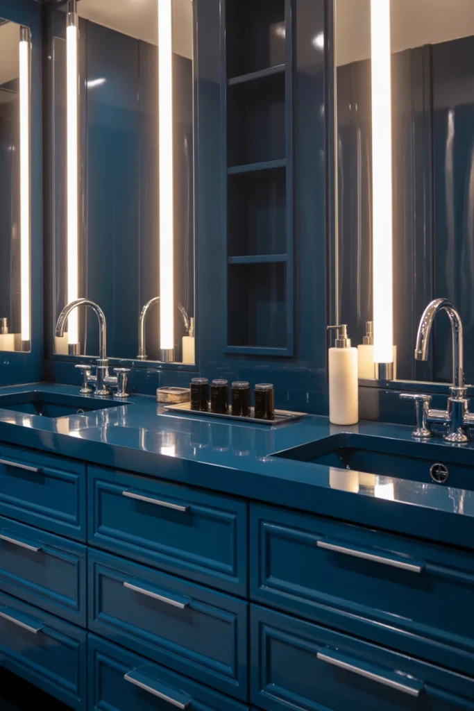 black bathroom decor ideas