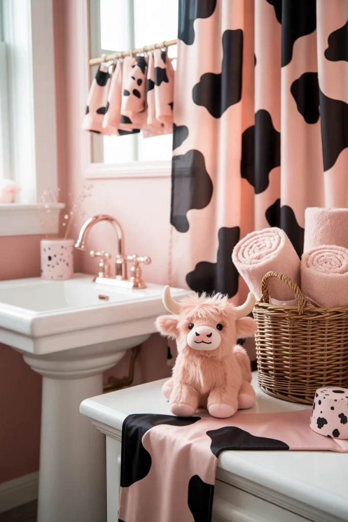 cow bathroom decor ideas