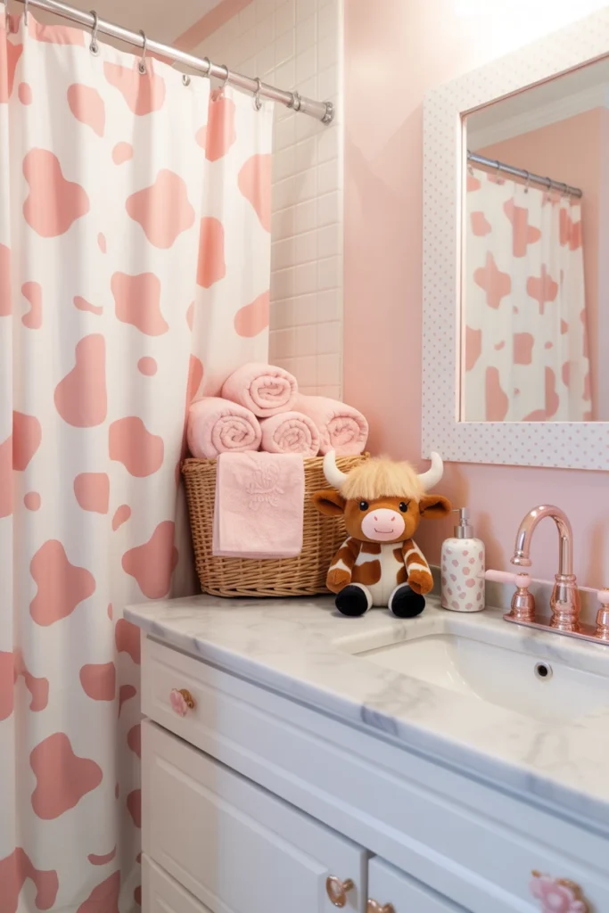 cow bathroom decor ideas