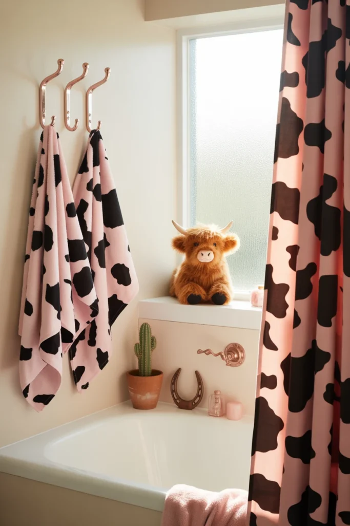 cow bathroom decor ideas