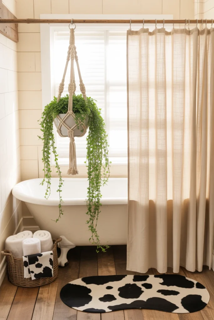 cow bathroom decor ideas