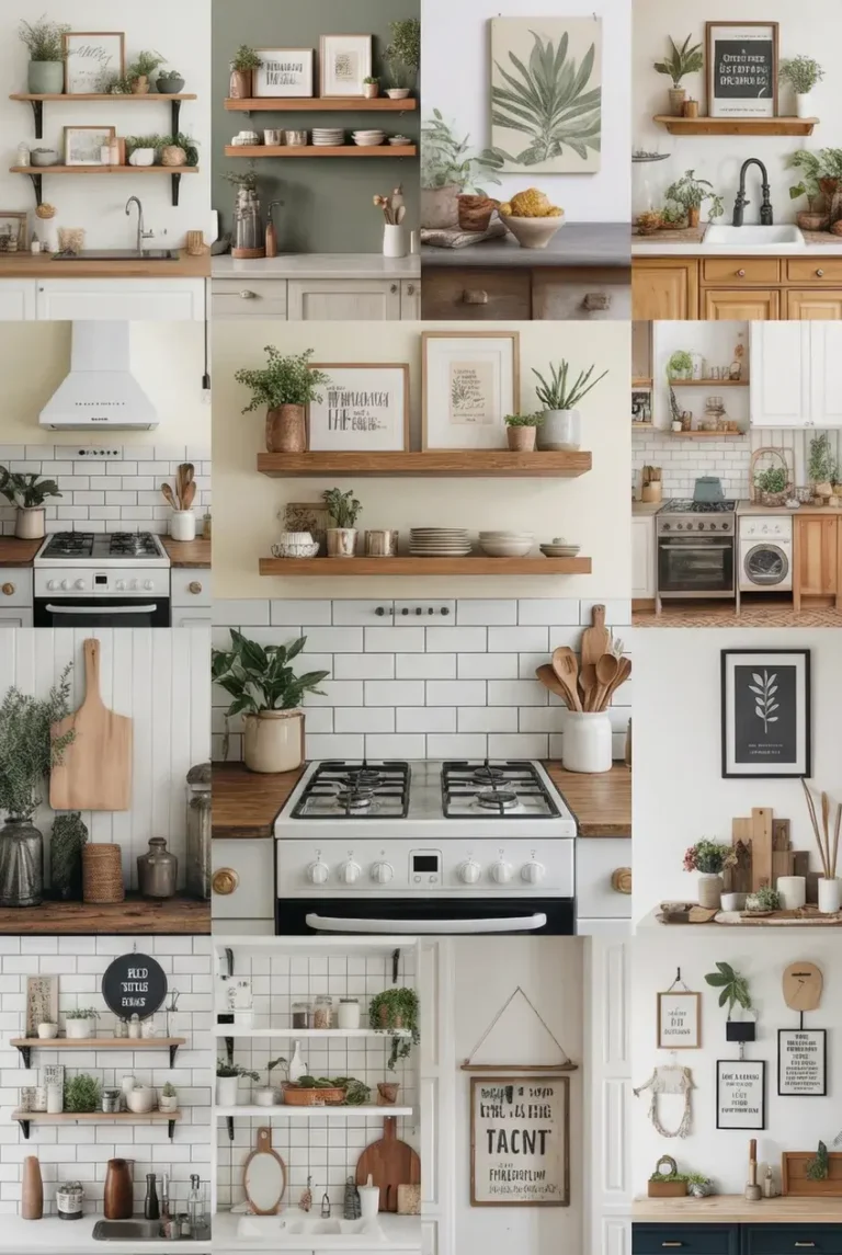 27+ Kitchen Wall Decor Ideas that are Trending HARD