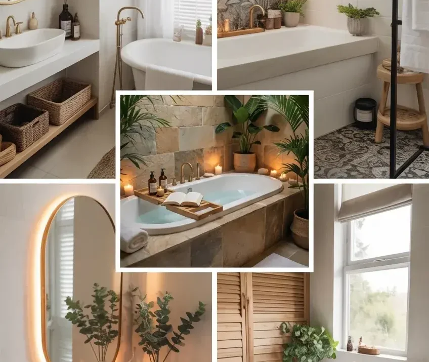 24 Spa Bathroom Ideas That Bring Calm & Luxury