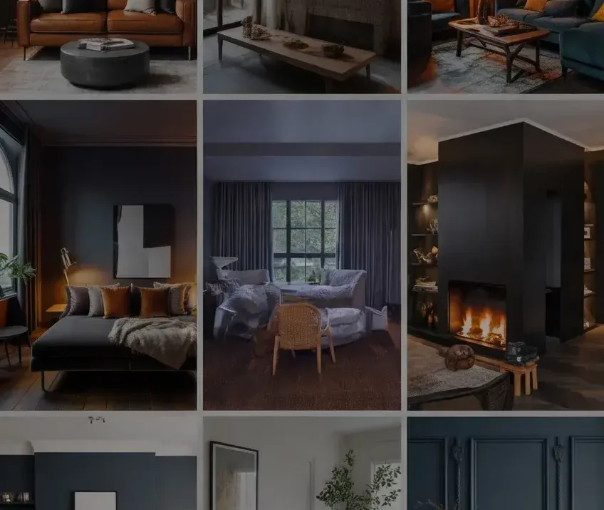 29 Moody Living Room Ideas That Look Elegant, Dark & Beautiful