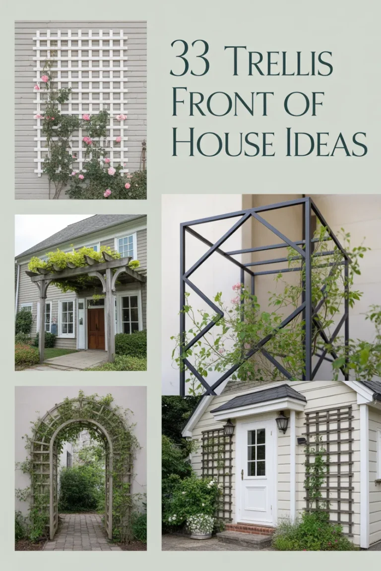 These 33 Trellis Front of House Ideas Will Make Your Home Look Expensive (On a Budget)