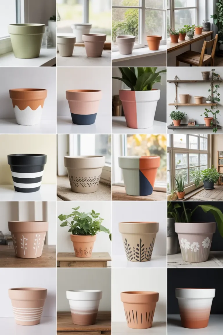 33 Painted Flower Pots That Turn Basic Pots Into Art