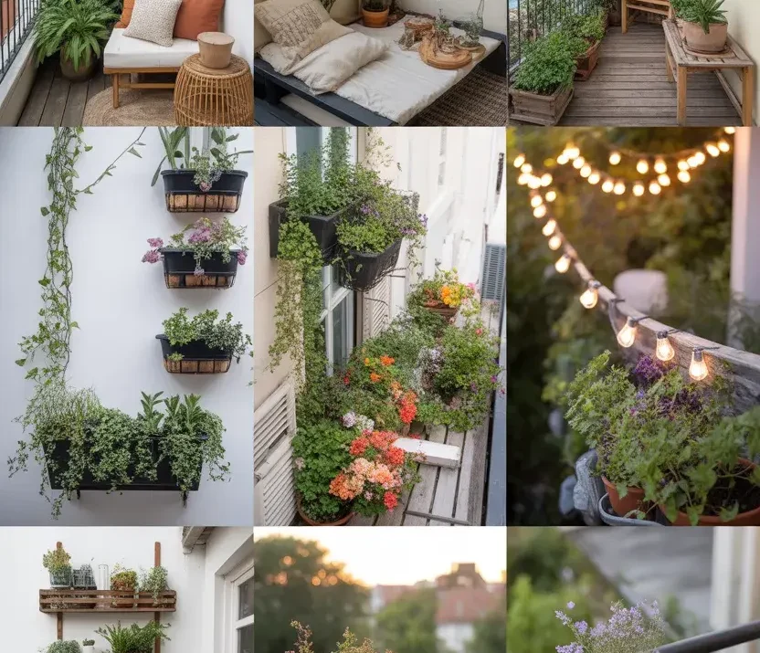 23 Small Balcony Garden Ideas That Make Tiny Spaces Look Magical