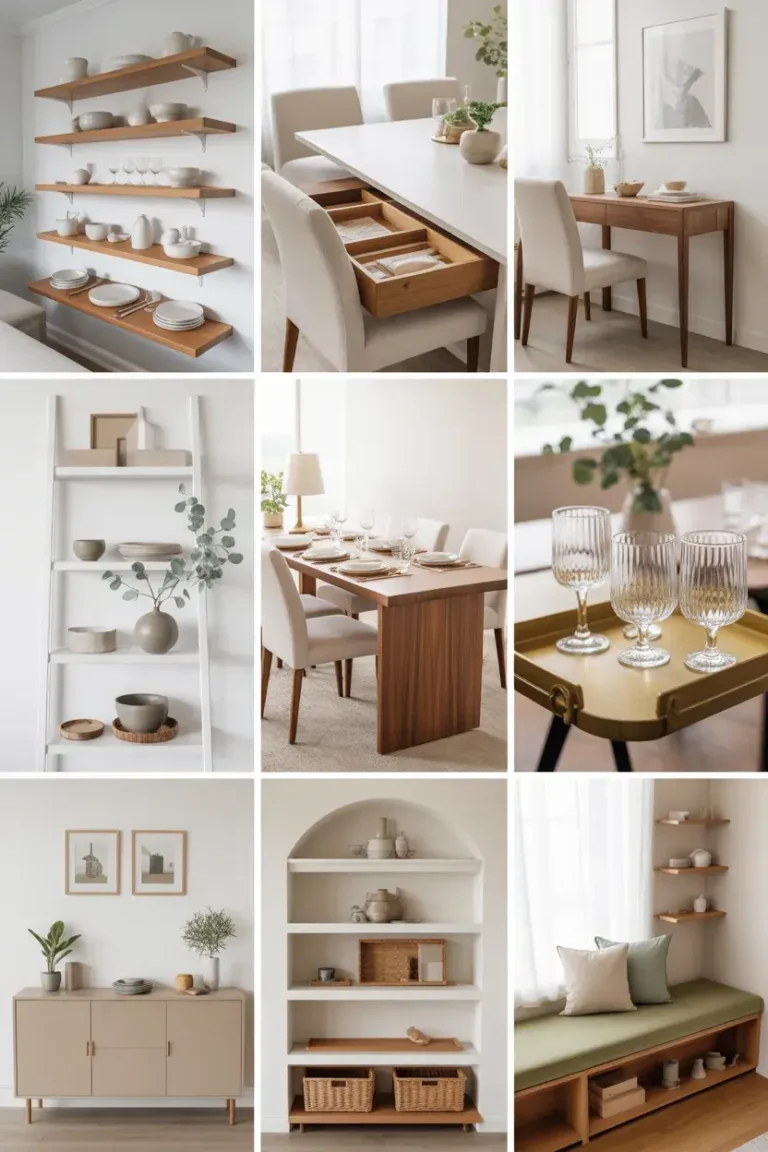23 Genius Dining Room Storage Ideas for Small Spaces (Maximize Every Inch!)