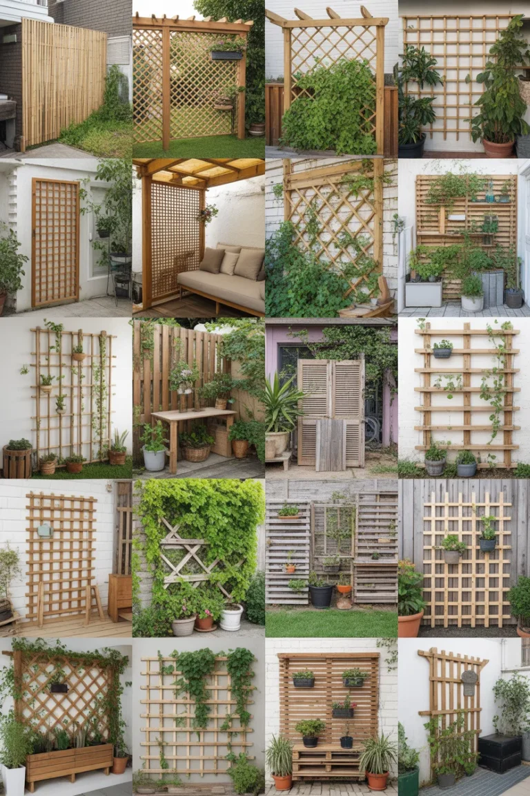 33 Budget-Friendly Trellis Privacy Ideas for First-Time Homeowners