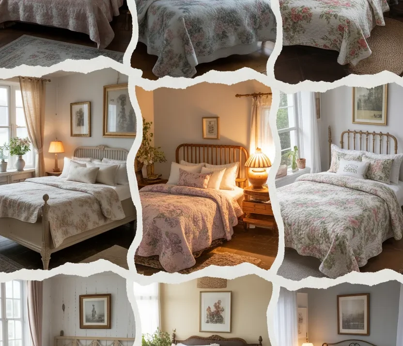 23 Vintage Floral Bedding Ideas for a Dreamy Cottage Bedroom
