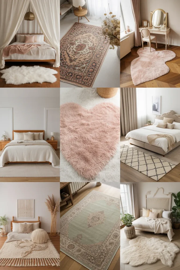 23 Cute Rugs for Bedrooms That Make Your Space Instantly Cozier