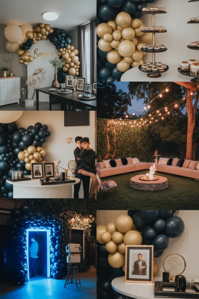 23 Simple Graduation Decor Ideas for Boys Everyone Will Love