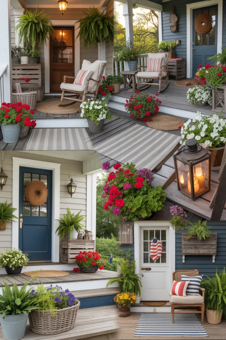 23 Easy Memorial Day Porch Decor Ideas on a Budget