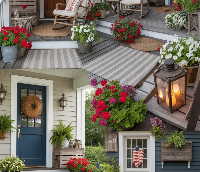 23 Easy Memorial Day Porch Decor Ideas on a Budget
