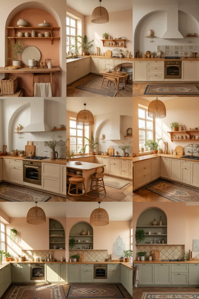 23 Stylish Bohemian Kitchen Ideas That Feel Warm & Effortlessly Chic